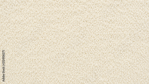 Cream Boucle Fabric Texture Background With Soft Cozy Surface