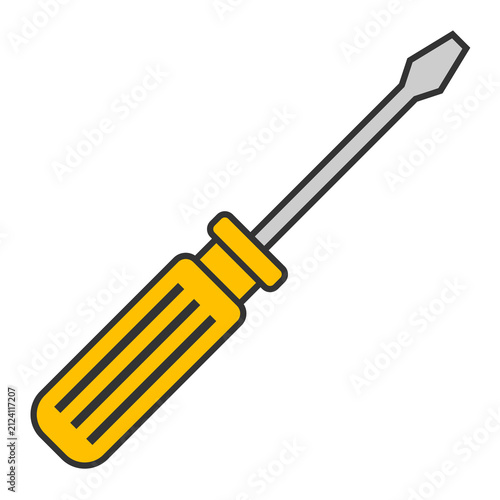 yellow screwdriver icon