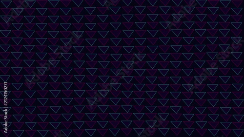Abstract geometric triangle grid motion background vector