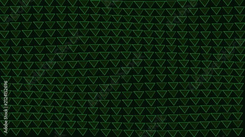 Abstract green geometric triangle mesh pattern motion vector