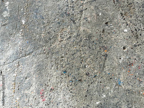 Gray Concrete Surface Wall Texture as Abstract Grunge Textured Background.    
