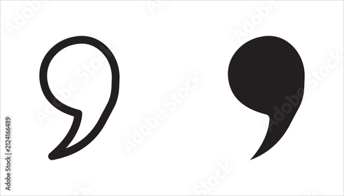 Simple quotation mark icon set, collection in outline and glyph styles. Suitable for typography, messaging, testimonials, documents, blogs, and user interfaces.