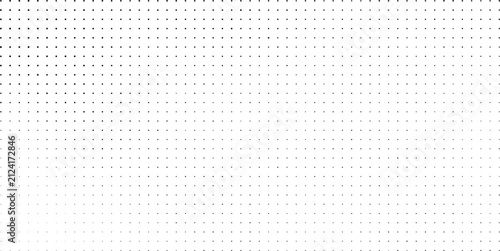 Halftone dot pattern vector, black and white pop art background, abstract comic book texture for graphic design