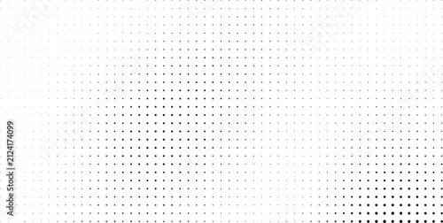 Halftone dot pattern vector, black and white pop art background, abstract comic book texture for graphic design