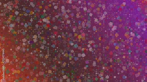 Obraz na plátne A rich abstract texture featuring countless small multicolored irregular shapes