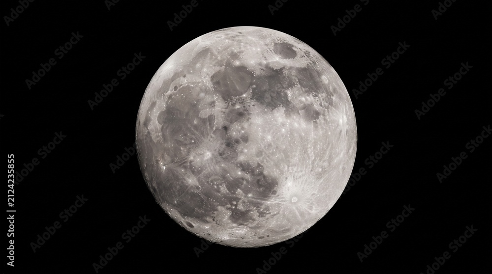 Fototapeta premium moon in the night sky