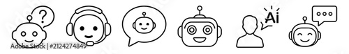 Set of black and white icons representing approved document, public announcement, justice scales, global certification, signed contract, user shield, cloud key access