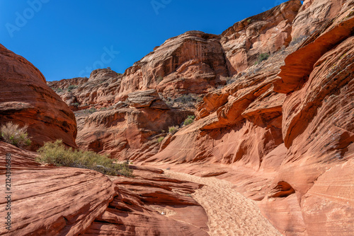 Konstfotografi Water Holes Canyon in Page, Arizona, USA
