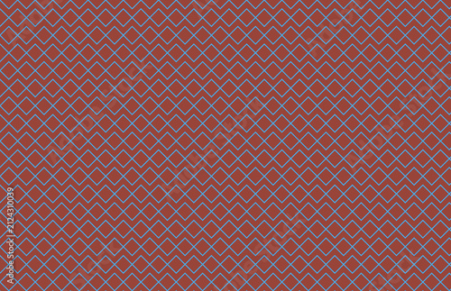 Colorful geometric diamond pattern design