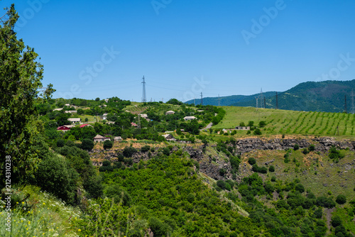 Beautiful view of Ayrum village, Lori province