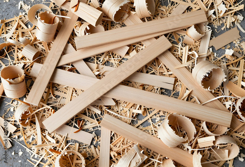 Woodworking background with...