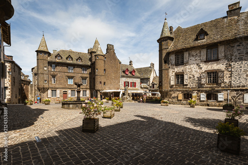 Konstfotografi Discover the timeless beauty of Salers, one of the most beautiful villages in France, nestled in the volcanic mountains of the Cantal region in Auvergne