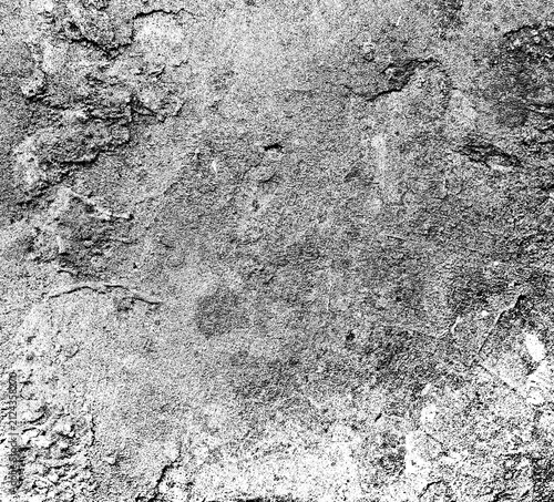 Black and white grunge texture with heavy noise, abrasions, deep scratches and an old rough surface effect for a vintage design