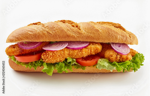 bocadillo de pollo