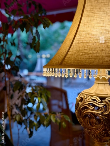 Photography lamp on the roof