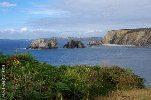 The Pointe du Toulinguet in Brittany in France, Europe