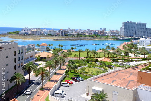 沖縄　美浜　風景
