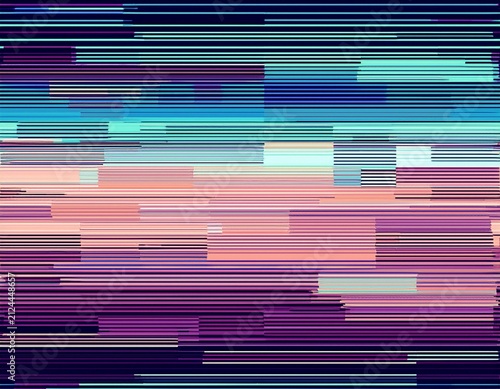 glitch patterns abstract background with tv screen distortion effect random horizontal color lines for design concepts posters wallpapers presentations and prints
