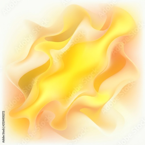 Abstract Soft Colorful Swirls and Blurred Shapes.