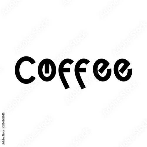 Coffee word mark logo
