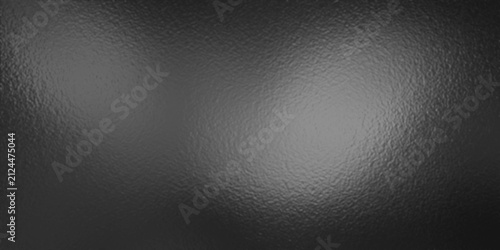 Abstract frosty pattern very deep grey background with soft blurred gradient.