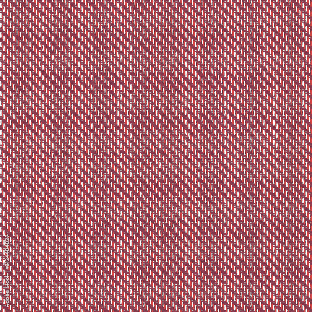 Obraz premium Burgundy bicolor twill weave woven cloth surface texture seamless, tile pattern for graphic element backdrop banner background
