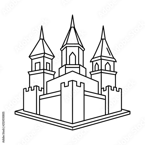 Castle outline