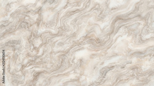 Abstract Swirling Marble Texture - Beige, White, and Brown Natural Stone Pattern