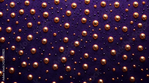Shimmering Cosmic Galaxy of Twinkling Stars and Glowing Orbs in the Nightsky