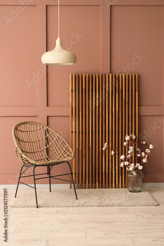 Interior of living room wit...