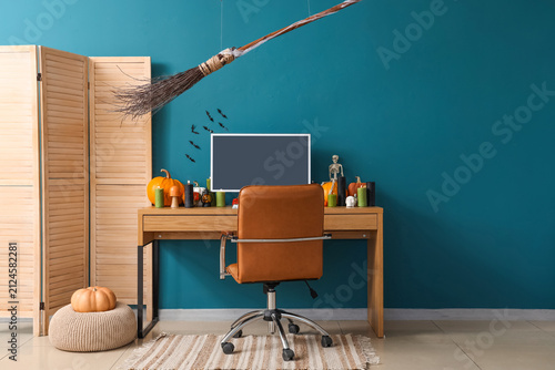 Interior of office decorate...