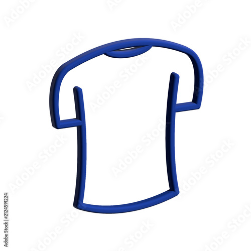 T-shirt icon design template