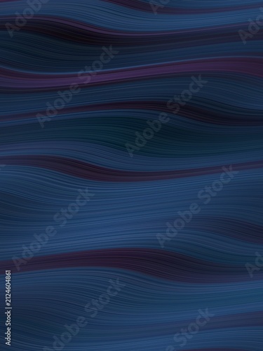 Deep blue waves ripple with dark purple undertones. Smooth curves flow like liquid motion across the frame. Texture suggests fluid motion, calm, and depth