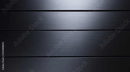 Dark brushed metal texture with horizontal lines and light reflection.
