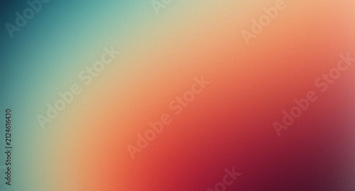Smooth gradient background blend from teal to peach