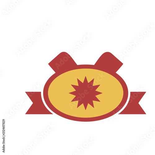 Ribbon with Star Emblem
