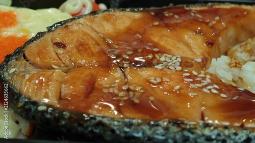 Teriyaki Salmon Rice Bowl
