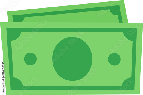 Several banknotes