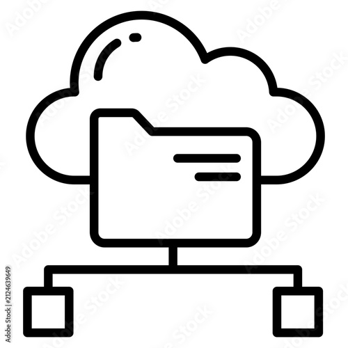 Infrastructure Icon Line Style Vector Collection