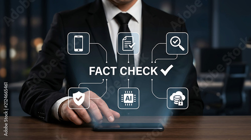 AI Fact Check Verification Platform For Secure Digital Information Trust