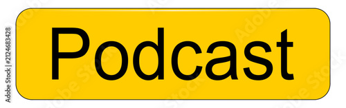 Podcast Button - illustration