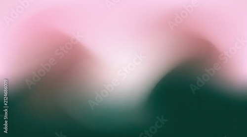 Soft Pink and Green Gradient Abstract Background