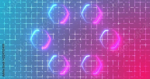 4K Risk Management Digital Element on Digital Grid Background.Data Transfer Network Management for Financial Performance and Investment Security.Futuristic Data Network for Business Strategy, Growth
