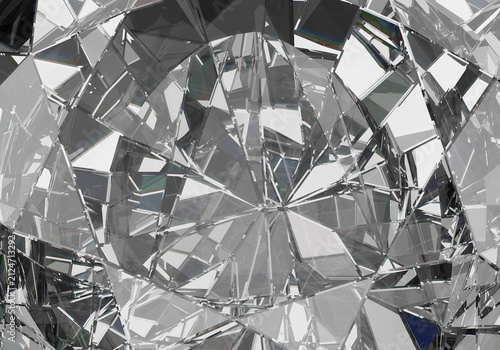 brilliant cut gemstone macro background