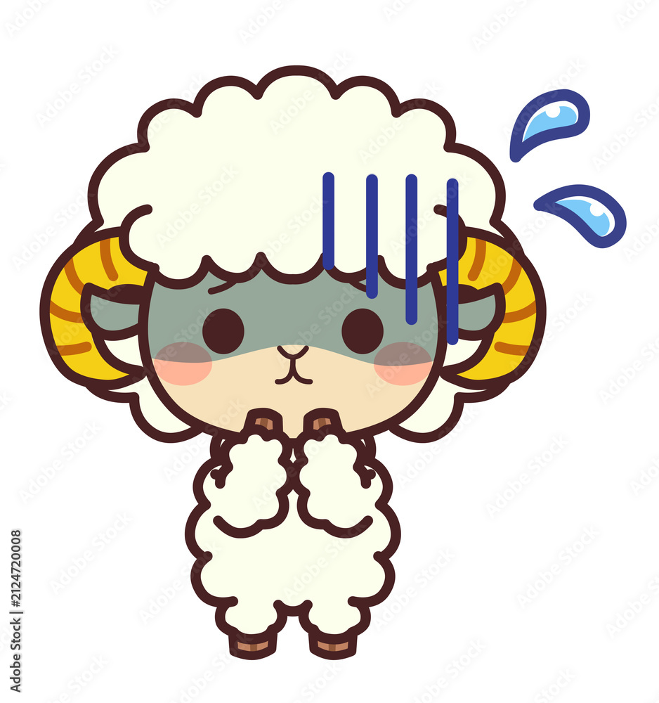 羊 イラスト かわいい