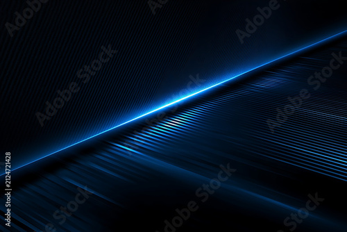 Futuristic AI technology background with glowing blue digital lines