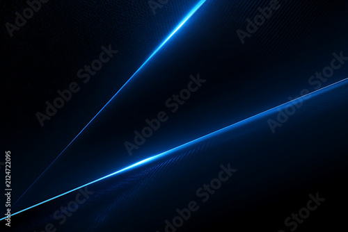 Futuristic fintech background with glowing blue digital network