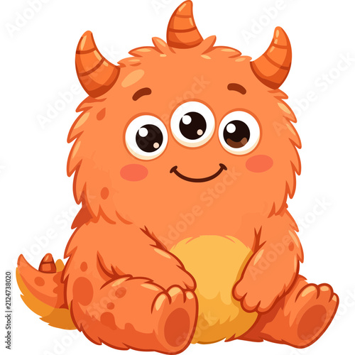 Orange Furry Creature
