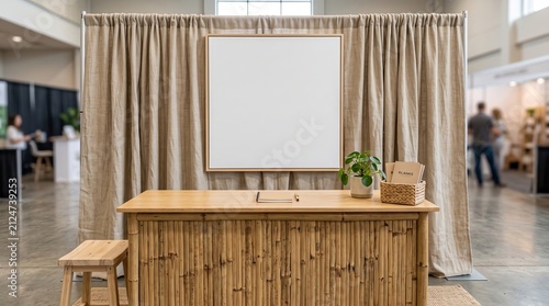eco friendly bamboo trade show booth