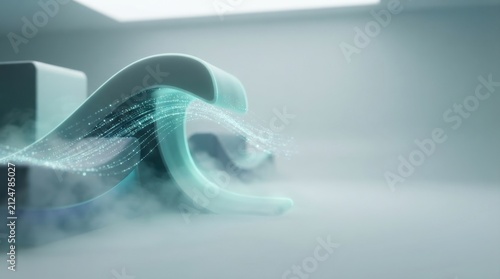 Luminous Forecast Wave with Streaming Particles